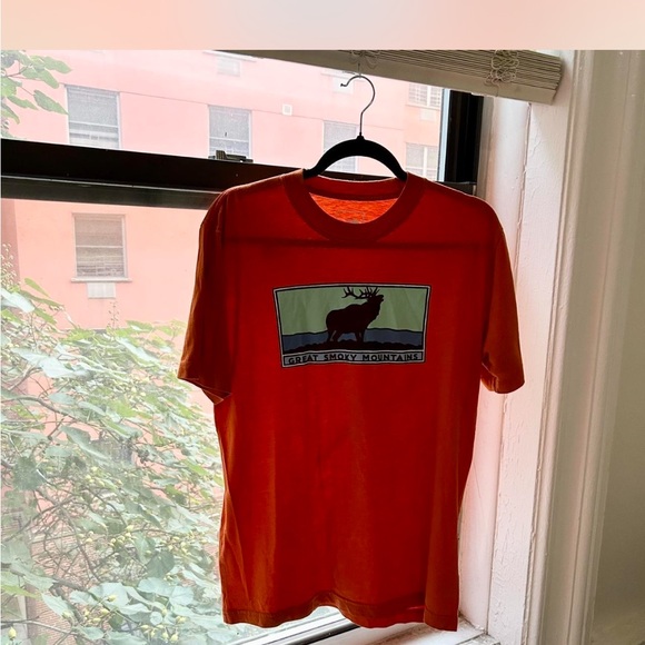 THE NORTH FACE ‘Great Smoky Mountains Elk’ orange t-shirt - Picture 4 of 5
